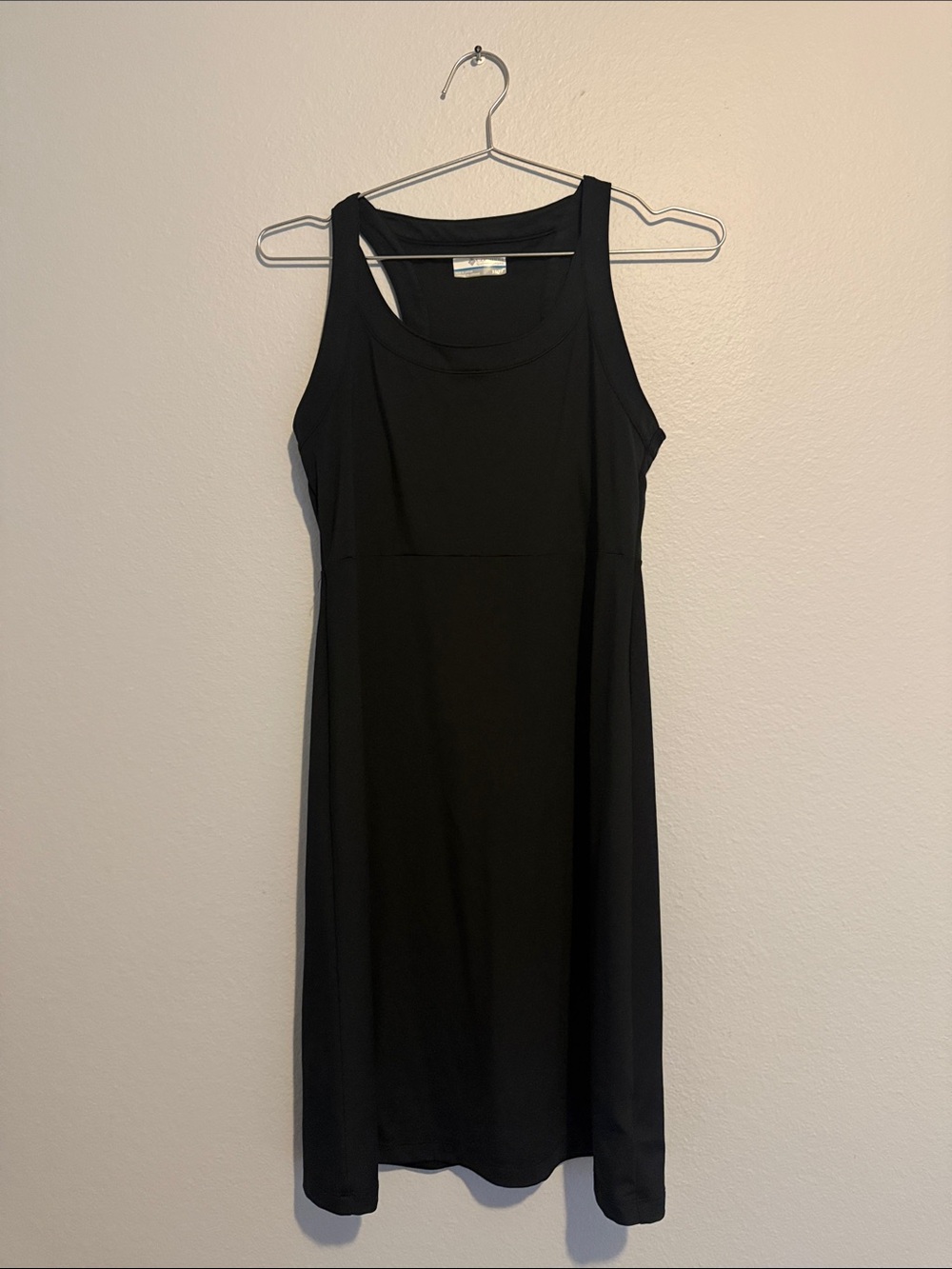 Columbia Black Sleeveless Midi Dress